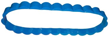 Raupenband blau