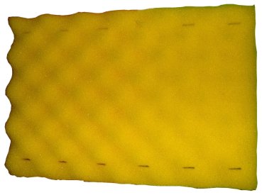 Schaumstoff-Noppen-Bürste incl. Clipse für AquaCat Viking/ Vario/ 3000