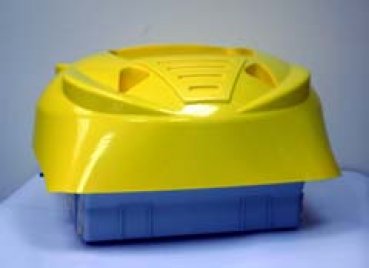 Gehäuse komplett gelb / grau