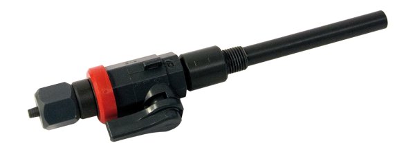 Impfventil PVC R 1/4" mit Kugelhahn für Easyfloc