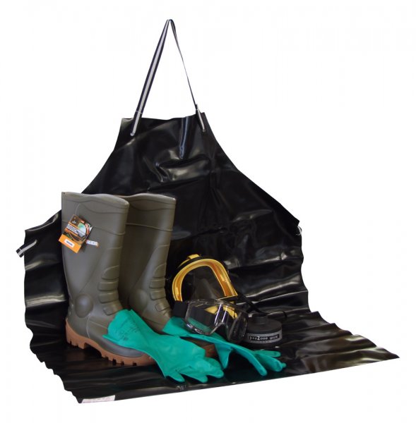 Schutzkleidung komplett für Chlorgasraum