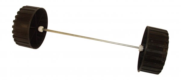 Radset mit Achsen für Caddy